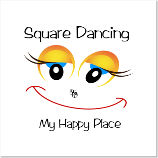 SQD Happy Place Posters and Art